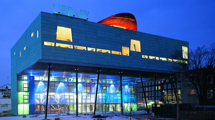 peckham library outside