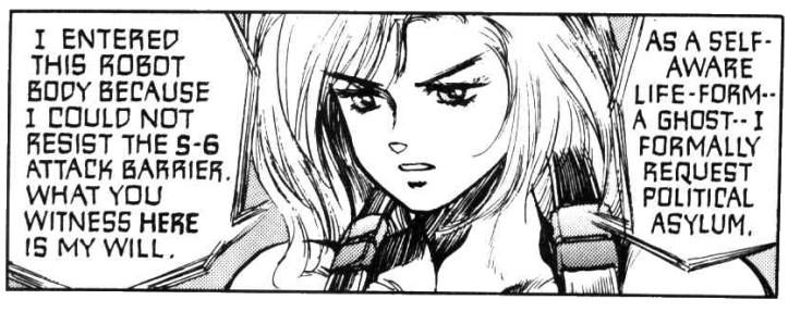 I entered this robot body