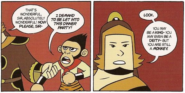 you are still a monkey