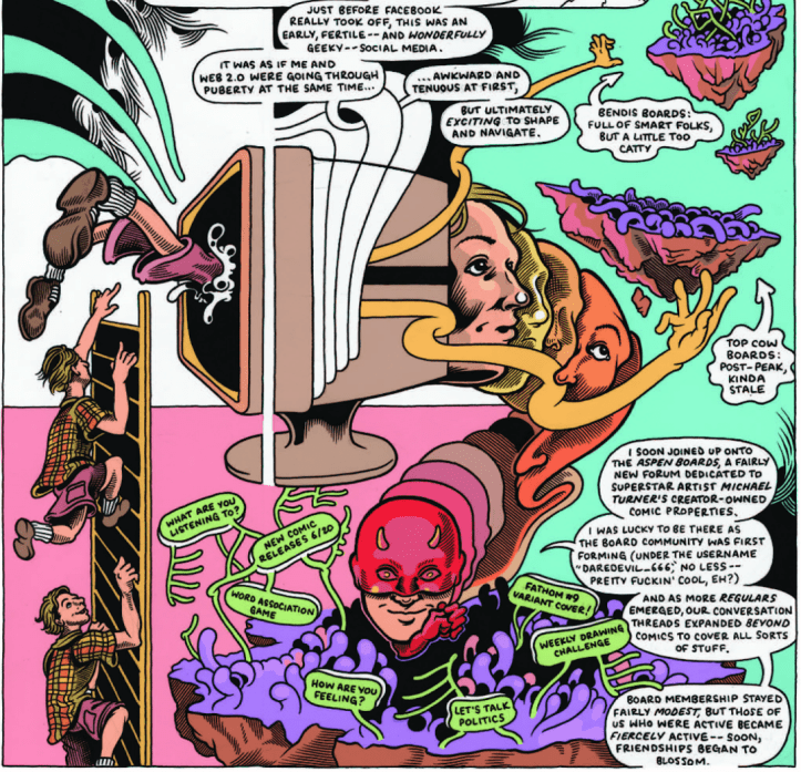 Just before facebook