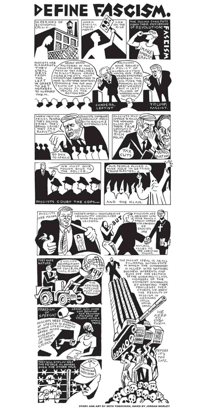 World War 3 Illustrated Presents FIGHT FASCISM!