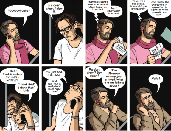 but i think it makes for shitty writing