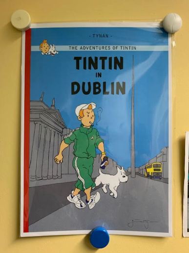tintin in dublin